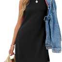 Sampeel Dresses for Women 2025 Casual Summer Sundresses Sleeveless Tank Dress Fashion Outfits XL