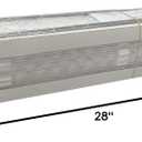 Aerostar MERV 11 Collapsible Replacement Filter for Aprilaire 410 16x28x4, 2 Pack