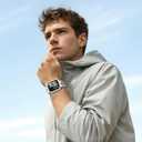 Sport Silicone Bands and Case with Screen Protector Compatible with Apple Watch Band 44mm/45mm/46mm/42mm/41mm/40mm for Men, Breathable Strap and Cover Combo for iWatch Series 11/10/9/8/7/6/5/4/SE (White Black)