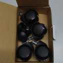 MaxGear 2" Office Chair Wheels Heavy Duty Replacement, Mute Rubber Rotating Desk Chair Caster Wheels, Safe for All Floors Including Hardwood, Universal Standard Stem Size Fits 99%, Set of 5