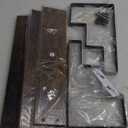 Giikin 3-Tier Spice Rack, 13.8 Inch Wood Step Shelf Countertop Spice Storage Holder, Kitchen Pantry Cabinet Organizer Cupboard for Spice Bottles, Jars, Seasonings, Baking Supplies, Metal Frame