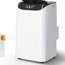 16000 BTU Inverter Portable Air Conditioner, 3 in 1 Quiet Portable Ac Unit with Dual Hose, Dehumidifier & Cooling Fan, Sleep Mode and 24H Timer Room Air Conditioners Cool Up to 850 Sq.Ft.