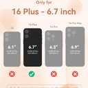 AOTESIER Magnetic for iPhone 16 Plus Case, [Compatible with MagSafe][Camera Protection], Food Grade Silicone Phone Case with [2 Screen Protectors], Anti-Scratch Protective Lining, Peach