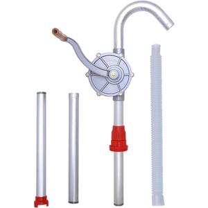 LYCARESUN 15 to 55 Gallon Drum Pump, Aluminum Barrel Pump Liquid Transfer, Siphon Barrel Pump for Diesel, Kerosene, Hydraulic Fluid