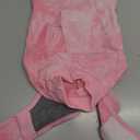 FUAMEY Recovery Suit for Dogs After Surgery,Soft Breathable Dog Bodysuit E-Collar & Cone Alternative Surgical Suit,Male Female Dog Neuter Spay Suits Anti Licking Wounds Onesie Pink Tie Dye Medium