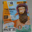 Matte Thermal Laminating Pouches, 9 x 11.5 Inches, 3 Mil Thick, Matte Finish, 50 Pack, Fitted for Letter Size Laminating Sheets 8.5 x 11