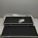 STRICH Guitar Pedal Case STANDARD 28, 27.5" x 11.8" x 4.3" Large Aluminum Locking Effect Pedal Case with Mounting Tape, Compatible with Single Pedals & Multi-Effects