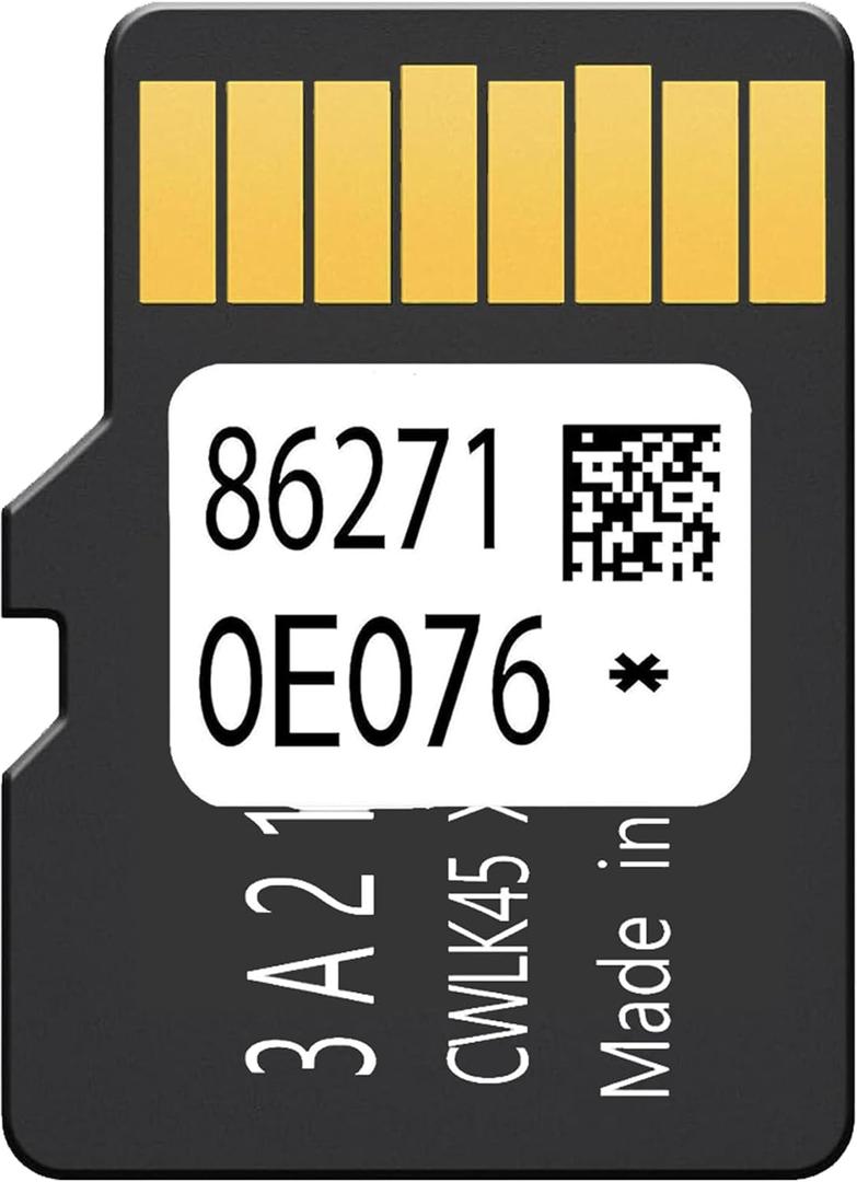 Latest Version 86271 0E076 Navigation Update SD Card Compatible with Toyota, Updates GPS Maps for USA and Canada