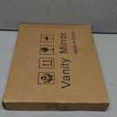 FENNIO Vanity Mirror with Lights 14"12" Makeup Mirror with Lights,Lighted Vanity Mirror Tabletop,Smart Touch with 3-Color Lighting,Dimmable,for Vanity Desk Tabletop (White)