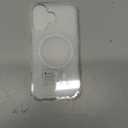 FNTCASE for iPhone 16 Case Clear: Magnetic Phone Cases with Screen Protector Drop Proof Compatible with Magsafe Slim Anti Yellowing Rugged Shockproof Protective Transparent Cell Cover (A-Clear)