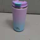 Konokyo Tumbler with Lid, 12 oz Travel Coffee Mug Double Wall Vacuum Stainless Steel Thermal Metal Cup Insulated Water Bottle,Lavender Green