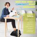 CARESKYpro Foot Massager for Neuropathy, FSA Eligible HSA Feet Massager with Heat, 3-Heating for Circulation and Pain Relief, Deep Kneading Rolling for Calf-Feet-Arm Relaxation, Plantar Fasciitis