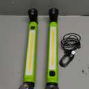 2 Pack Mechanic Work Light, 3000LM Rechargeable LED Bar, Portable, Magnetic, Hooks, SOS Flashlight