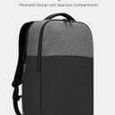 Lenovo 15.6-inch Laptop Backpack (B200) - 16L Capacity Padded Tablet & Computer Bag with 6 Pockets  Slim Everyday Water- Resistant Backpack, Grey