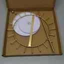 POVETIRE Baby Headband Holder Hair Bow Organizer for Girls, Metal Hair Ties Display Nylon Hairband Storage Head Wrap Stand Hair Accessories Organizer for Newborn Infant Kids