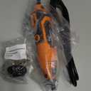 Sharp Pebble Electric Chainsaw Sharpener Kit - Comes with Chain Saw Sharpener Tool, 4 File Size Sharpening Wheel Bits, Angle Attachment, Wrench & eBook