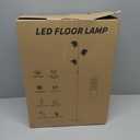 Pesken 42W LED Tree Floor Lamp, 4500 Lumens Dimmable Standing Lamp with Remote & Touch Control, Modern Super Bright 3 Rotatable LED Light Floor Lamps for Living Room, Bedroom, Office