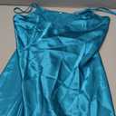 Litherday Women's Sexy Silk Nightgowns Slip Dress Lingerie Chemise Sleepwear Spaghetti Strap Sleep Dress, Size M
