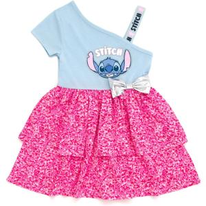 Disney Junior Girls Mesh Dress Toddler to Big Kid Sizes (2T - 14-16)