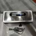 Vacuum Sealer Machine with AirLock ProSeal System, 10-in-1 Vacuum Sealer for Food, Dry & Moist Modes, Compact Design with Digital Timer, Built-in Cutter & Roll Storage, Stainless Steel