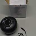 Dental Ultrasonic Retainer Cleaner Machine - 45kHz Dental Cleaning Pod with 4 Modes, Digital Timer & 200ML Capacity for Denture, Mouth Guard, Aligner, Night Guard, Braces, Toothbrush Head & Jewelry (Black)