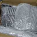 Solar Chicken Coop Light with Timer, 2 Pcs Adjustable Heavy Chicken Poop Scooper and 11 Tooth Coop Rake Set, 10 Pcs 11.8 x 11.8 Inch Natural Laying Hen Nesting Pads for Most Nesting Boxes