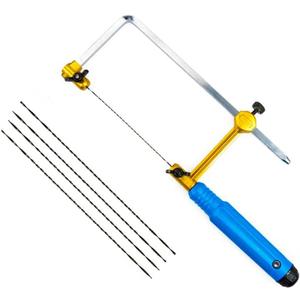 Adjustable Mini Hand Saw U Type Jeweler's Saw Saw Bow for Jewelry DIY Tools Woodwork Craft Tools Hand Tools Set Saw Blade
