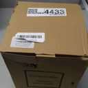 Eywamage White 3 Wick Flameless Pillar Candle  6" H 6", Giant Real Wax Flickering LED Candle with Remote