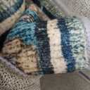 Area Rugs 8'x10' Washable Non-Slip, Floral Vintage Distress Print Pattern Medallion Carpet for Living Room Bedroom Dining Room, Teal Green Lake Blue Turquoise