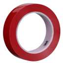 3M Polyethylene Tape 483 Red, 1 in x 36 yd 5.3 mil (1 Roll)