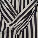 Avanova Women Polka Dot Long Sleeve Blouse Shirts Work Mock Neck Ruffle Top M