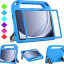 BMOUO Kids Case for Samsung Galaxy Tab A9+/A9 Plus 11 Inch 2023 (SM-X210/X216/X218), with Screen Protector, Shockproof Samsung Galaxy Tab A9 Plus Case for Kids, Blue