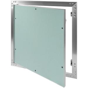 16" x 16" Waterproof Drywall Access Panel, Tileable and Paintable Ceiling and Wall Access Panel for Drywall, Wire Cover for Wall Covering Panels, Push to Open, Flush-Mount Wall Hole Cover