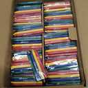 Madisi Crayons Bulk Pack, Regular Size, 4 Colors, cellophane 250 Packs, 1000 Count
