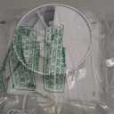 6 Inch Bathroom Exhaust Fan with Plug, 320 m/h, 35 dB Ultra Quiet, Wall Window Mount Ventilation Fan for Large Bathroom, Kitchen, Laundry, Commercial Use