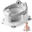 Baby Bath Seat for Babies 6 Months & up Non-Slip Toddler Bath Seats for Sitting Up Infant Bathtub Chair with Suction Cups and Soft Cushion for Baby Shower Tub Seat