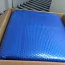 Solar Pool Cover 24 Ft Diameter Round Solar Blanket for Above Ground Inground Pools, Hot Tub SPA Bubble Wrap Pool Protector, 12 Mil Circle Thermal Covers Floating Blanket Mat for Swimming Pools