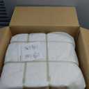 MAXYOYO 8" Futon Mattress Full Size, Ultra Thick Futons Sofa Couch Bed for Adults, Tufted Sleeper Sofa Bed Shredded Foam Filling (Frame Not Included), Beige