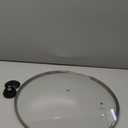 15 Inch Pan Lid Glass Lid Replacement Pan Cover for 15" Lodge Cast Iron Skillets, Frying Pans, Pots and Wok, Clear