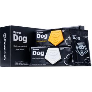 Dog Grooming Wipes Bundle  Plant-Based, Hypoallergenic & Biodegradable Wipes for Paws, Ears & Travel, Fragrance-Free, Extra Thick, 180 Count