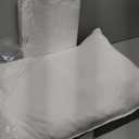 Amazon Basics Down Alternative Bed Pillow, Medium Density for Back and Side Sleepers, Queen - Pack of 2, White, 30 in L x 20 in W