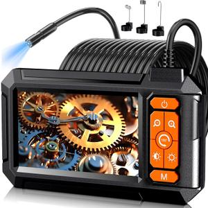 Daxiongmao Endoscope Camera with Light, 1080P HD Borescope, IP67 Waterproof Snake Camera Ideal for Inspecting Walls, Vents, Automotive Engines, Pipes A Great Tool for Men