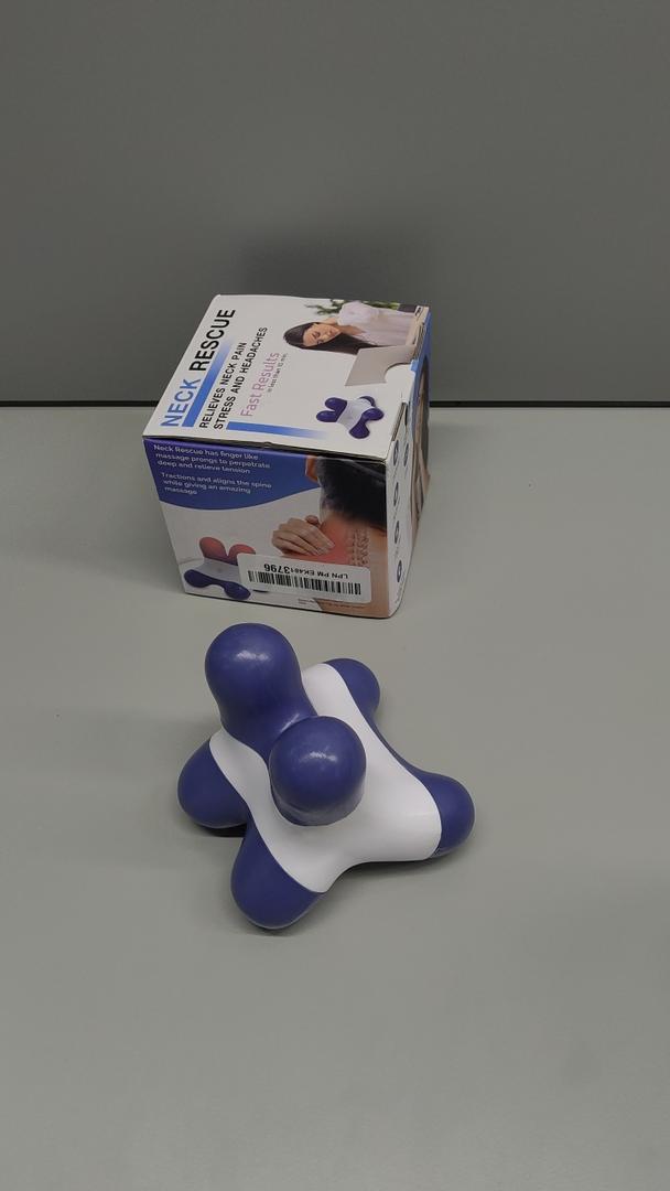 Pressure Point Neck Massager, Trigger Point Massage Tool, Occipital Release Tool, Headache Relief, Unique Design Targets The Hard-to-Reach Neck Muscles, Fast, Easy, Effective