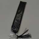 choyaxo Lace Handheld Chinese Folding Fan Bamboo Silk Folding Fan for Women Wedding Decoration Dancing Party, Black