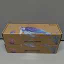 2 x NewSea Detangling Brush  Anti-Static, Flexible Bristles for Wet & Dry Hair, Eco-Friendly, Purple, for Straight & Wavy Hair