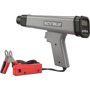 Digital Automotive Timing Light 12V,Timing Gun with Tachometer & Advance Angle, Inductive Clamp for 2/4-Stroke Gasoline Engines for Car/Motorcycle/Marine
