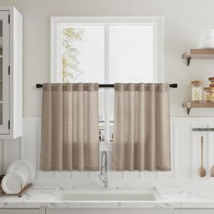 Curtains Beage 2 Panel 30 x 36 ln