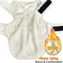 Malier Dog Winter Coat, Windproof Dog Cold Weather Coats with Real Pocket, Winter Extra Warm Pet Coat Fleece Jacket Reflective Clothes for Small Medium Large Dogs and Puppy (Green, XX-Large)