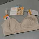 Warner's Women's Easy Does It Underarm Smoothing with Seamless Stretch Wireless Lightly Lined Comfort Bra RM3911A, Butterscotch, Small