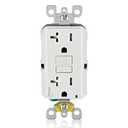 Leviton Dual-Function AFCI/GFCI Outlet, 20 Amp, Self Test, Tamper-Resistant with LED Indicator Light, Protection from Both Electrical Shock and Electrical Fires in One Device, AGTR2-W, White